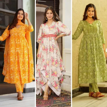 Powder Yellow breathable relaxing fit cotton suit ( 3 piece )